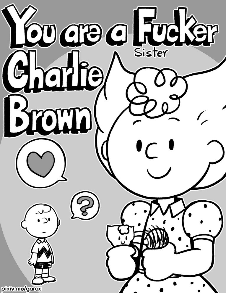 SureFap xxx porno Peanuts - [Garabatoz] - You are a (Sister) Fucker, Charlie Brown