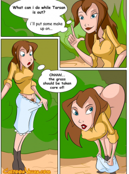 Tarzan - [CartoonValley][Comic][Chupa] - Tarzan And Jane Play In The Jungle