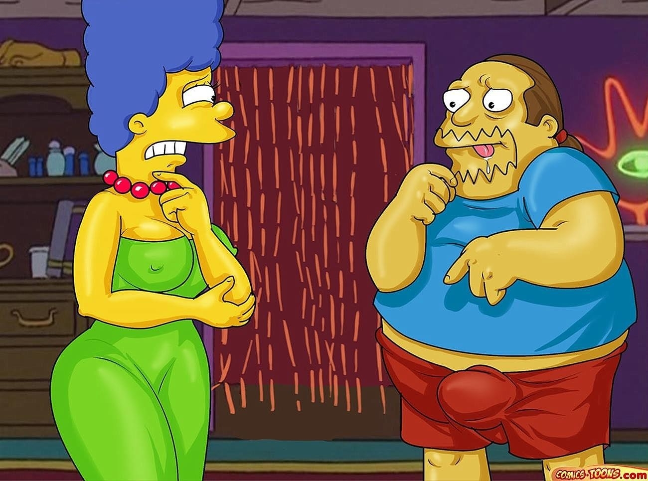 SureFap xxx porno The Simpsons - [Comics-Toons] - Homer & Jeff Albertson Fucks Marge xxx porno