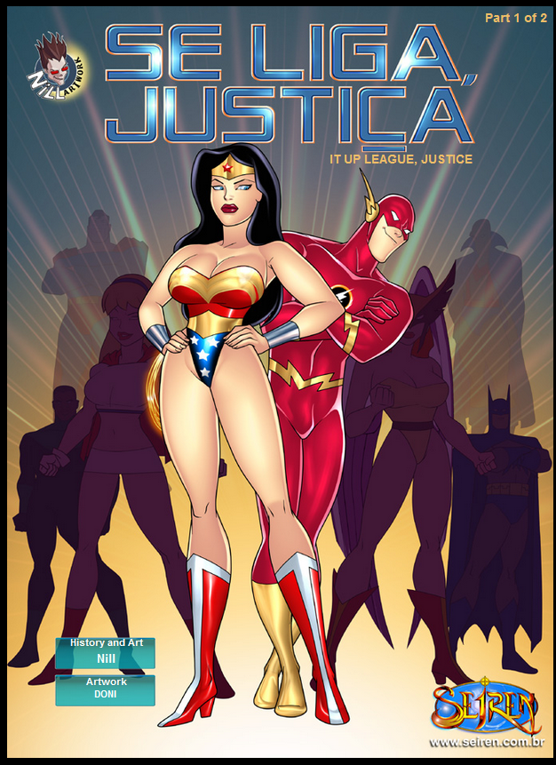 SureFap xxx porno Justice League - Se Liga Justica - It Up League, Justice (Part1&Part2) xxx porno