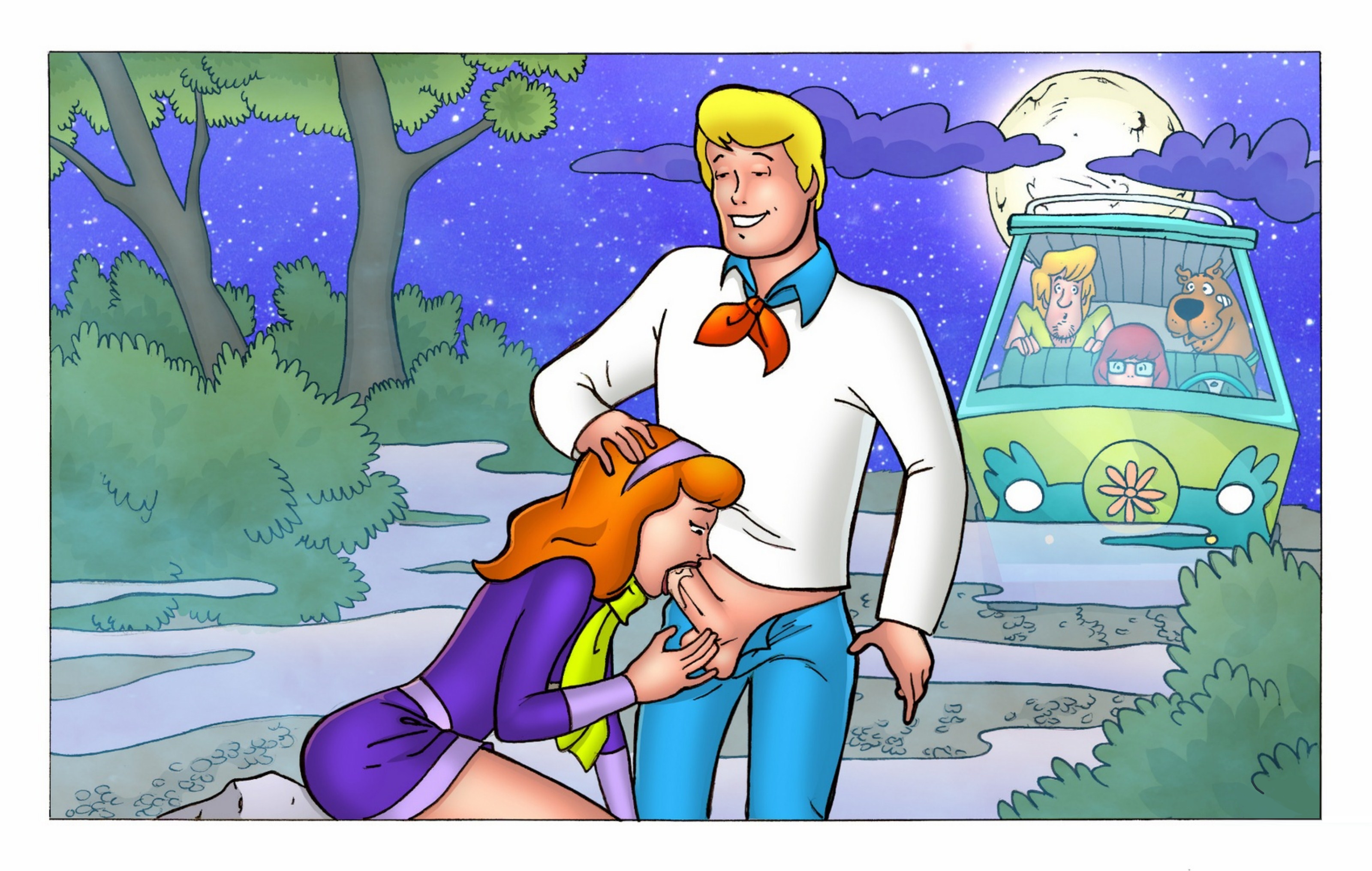 SureFap xxx porno Scooby Doo - Cartoonza Drawn-Sex Fabio - Daphne Gets Fuck...