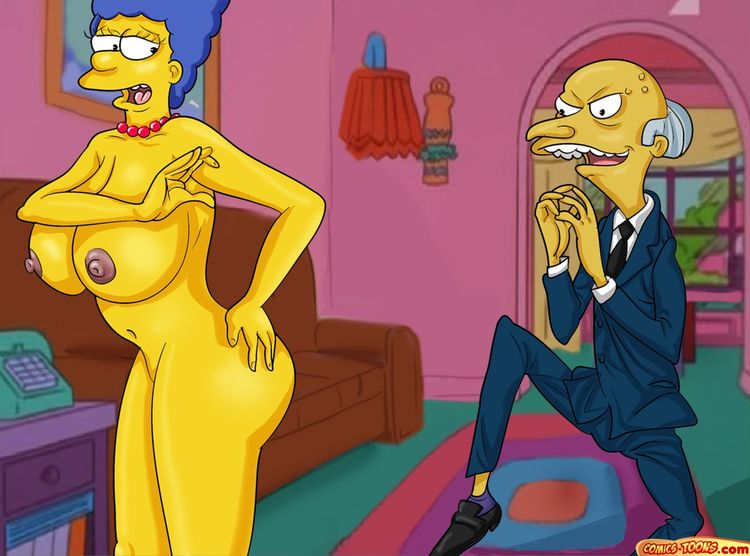 SureFap xxx porno The Simpsons - [Comics-Toons] - Montgomery Burns Wants to fuck Marge xxx porno