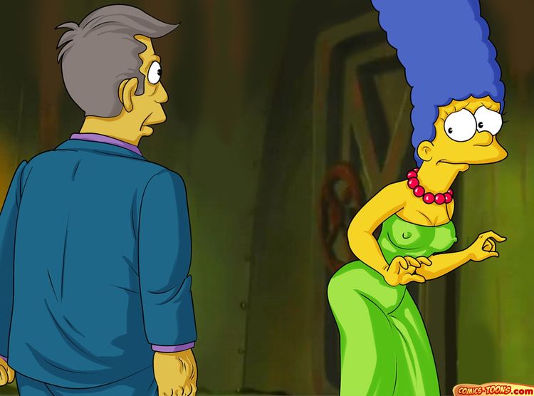 SureFap xxx porno The Simpsons - [Comics-Toons] - Seymour Skinner has fun with Marge xxx porno