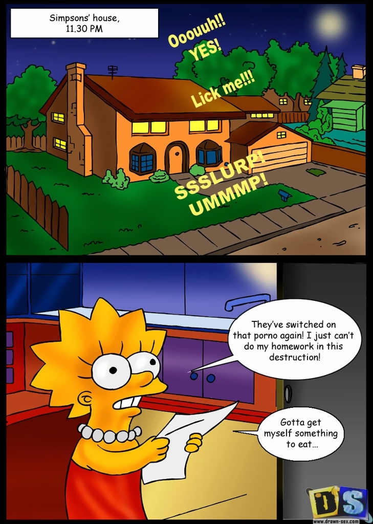 SureFap xxx porno The Simpsons - [Drawn-Sex] - Simpson's House at 11.30 P.M xxx porno