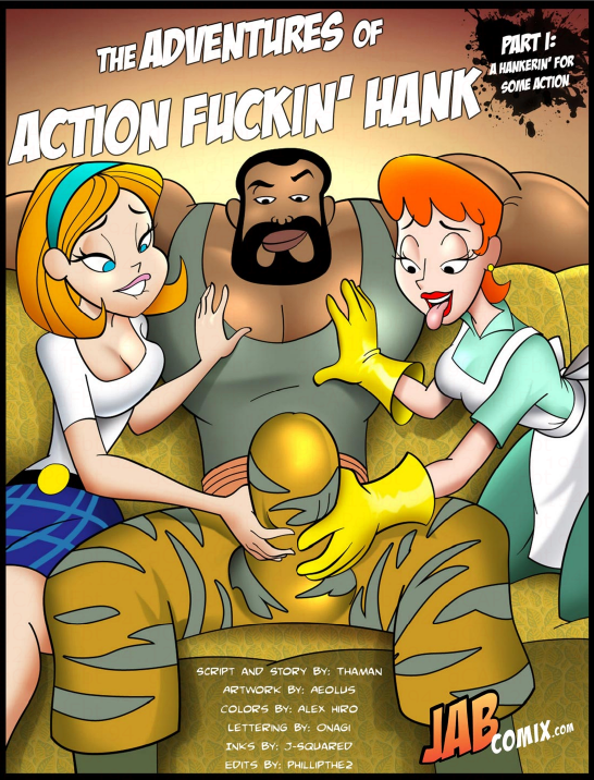 SureFap xxx porno Dexter's Laboratory - [Jabcomix] - The Adventures Of Action Fuckin Hank Part 1