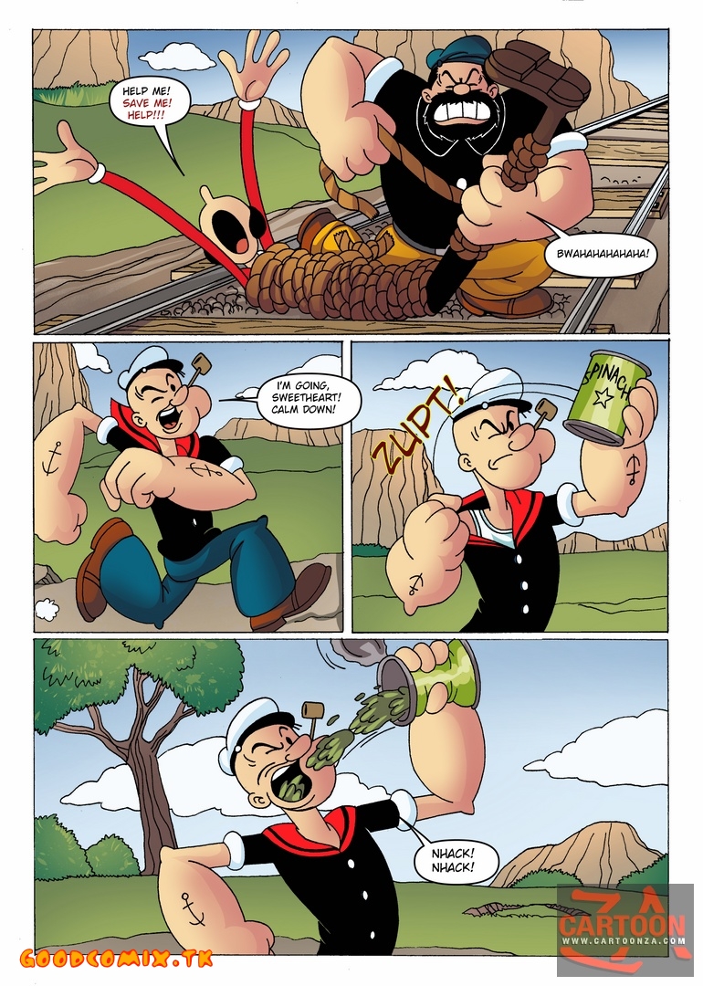 SureFap xxx porno Popeye The Sailor - [Cartoonza] - The Story of The Train