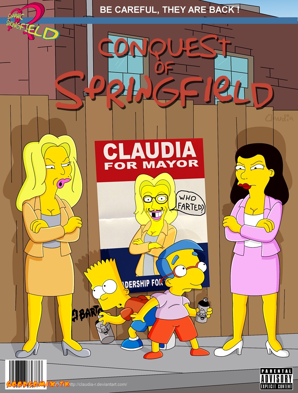 SureFap xxx porno Simpsons - [Claudia-R(Riviera)] - 2 - Conquest Of Springfield