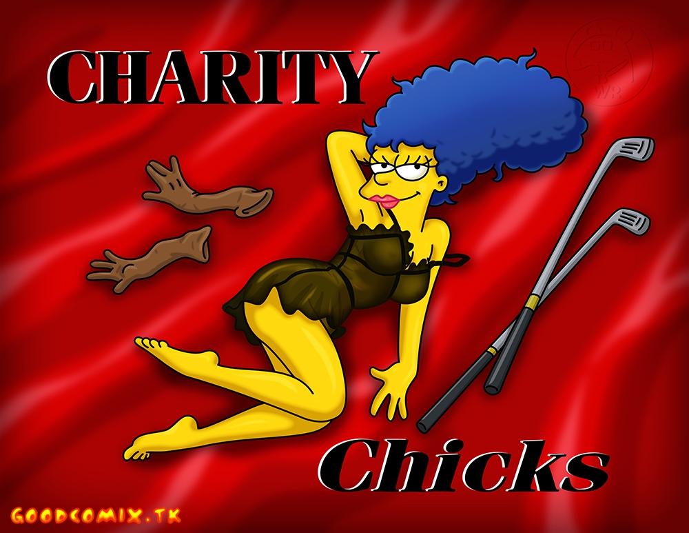SureFap xxx porno The Simpsons - Marge Simpson 'Charity Chicks' Calendar