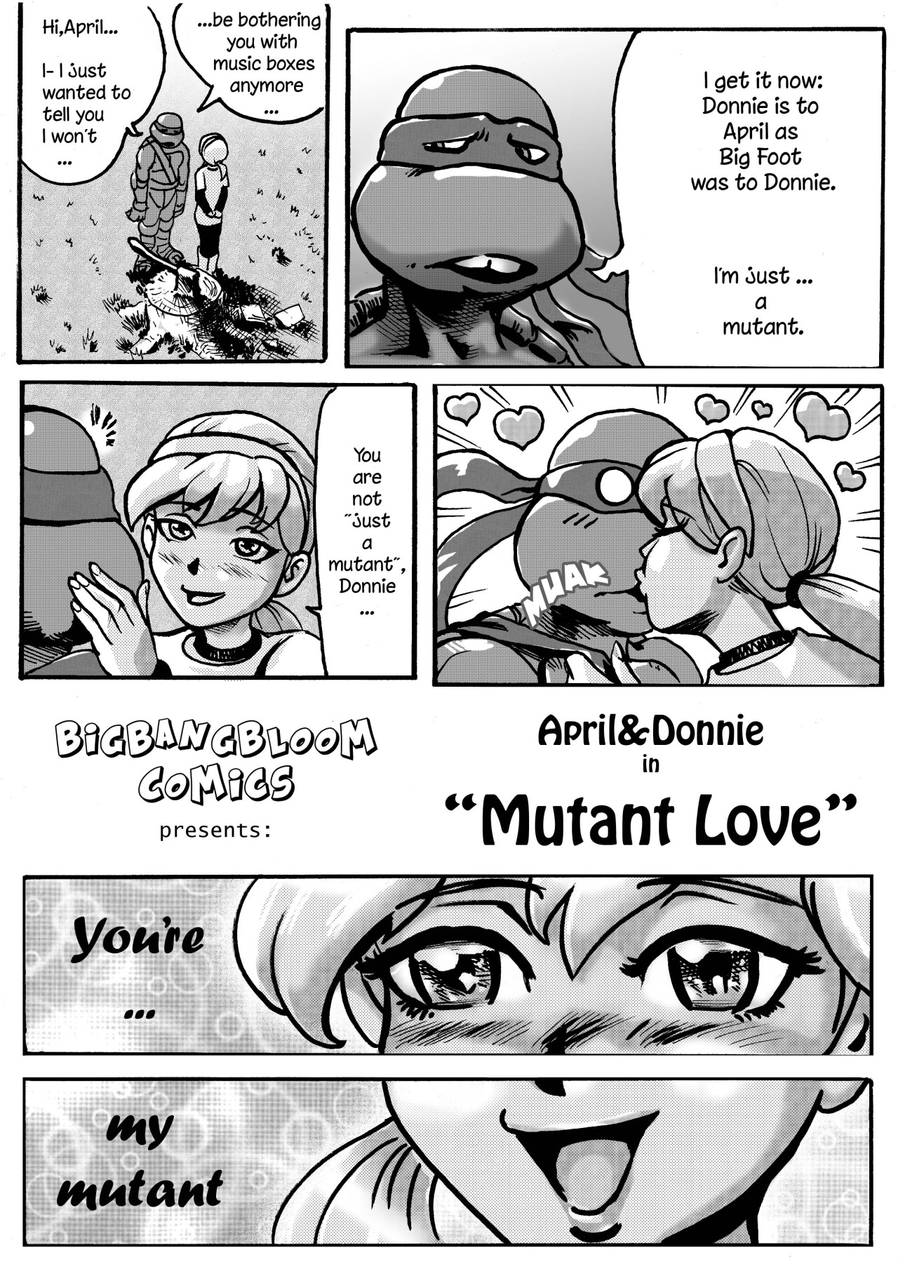 SureFap xxx porno Teenage Mutant Ninja Turtles - [bigbangbloom] - April & Donni in Mutant Love
