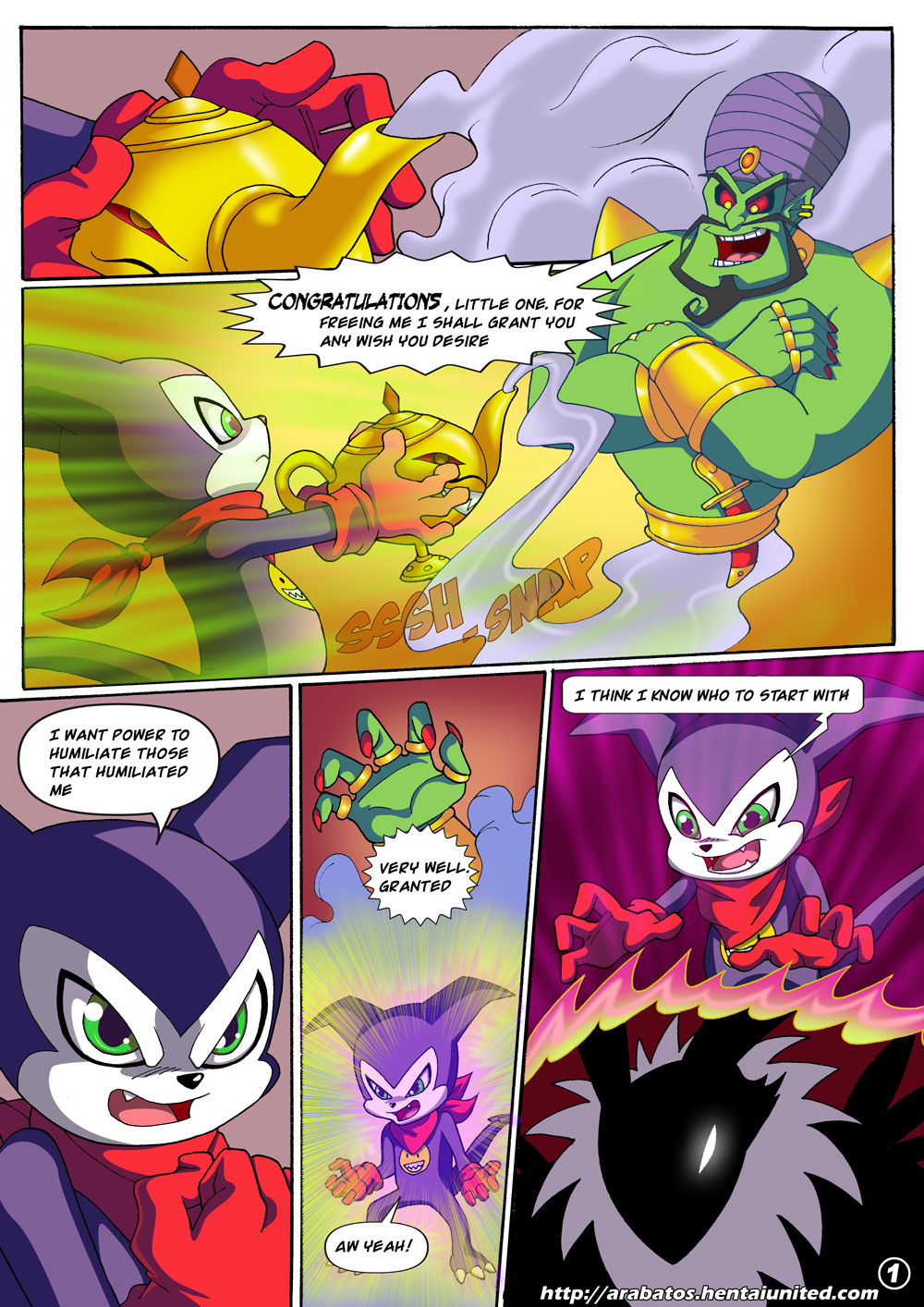 SureFap xxx porno Digimon Adventure - [Arabatos] - The Story Of The Genie And The Power Of Humiliation