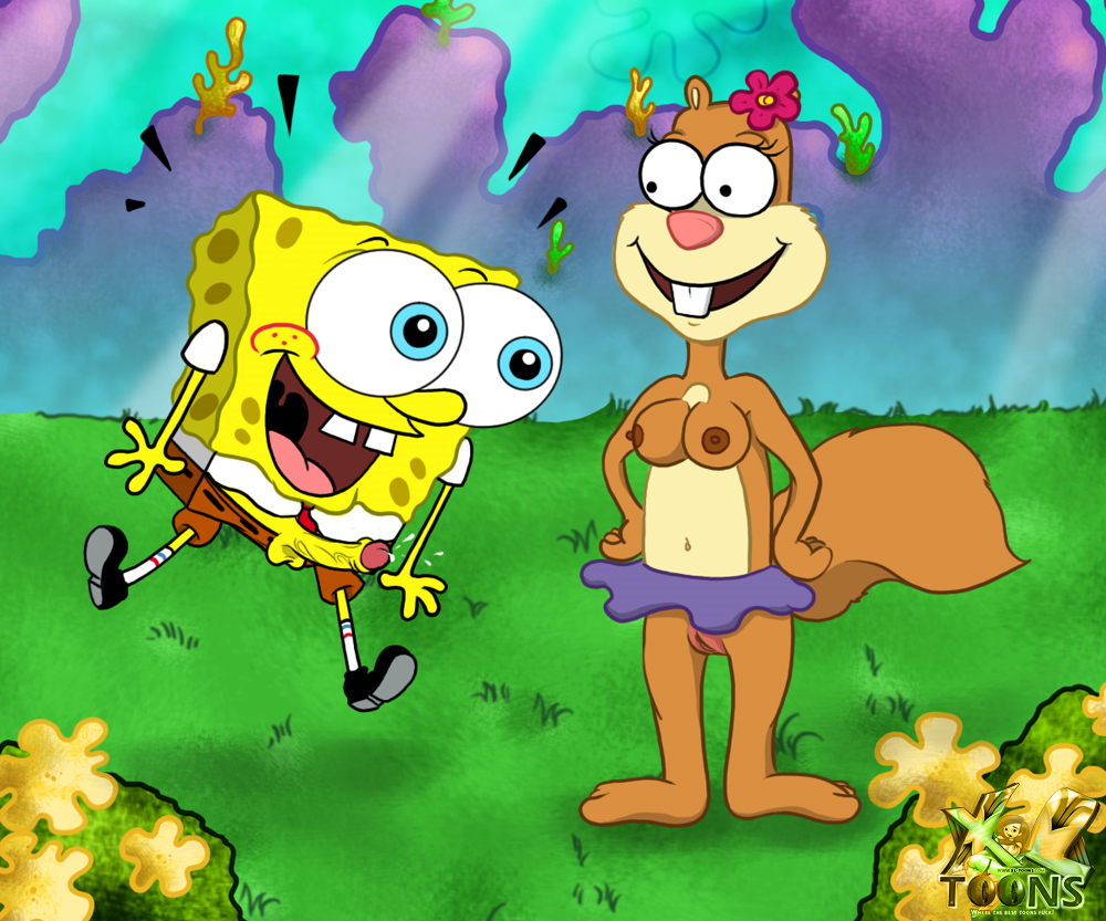 Permalink to SpongeBob SquarePants - XL-Toons - Sandy Walking Topless #1. b...