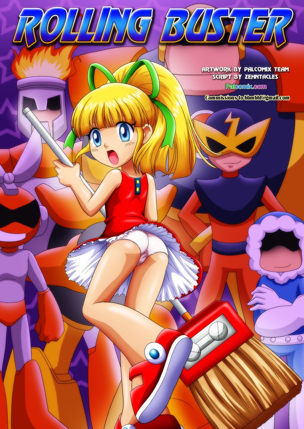 SureFap xxx porno Mega Man - [Palcomix] - Rolling Buster 1