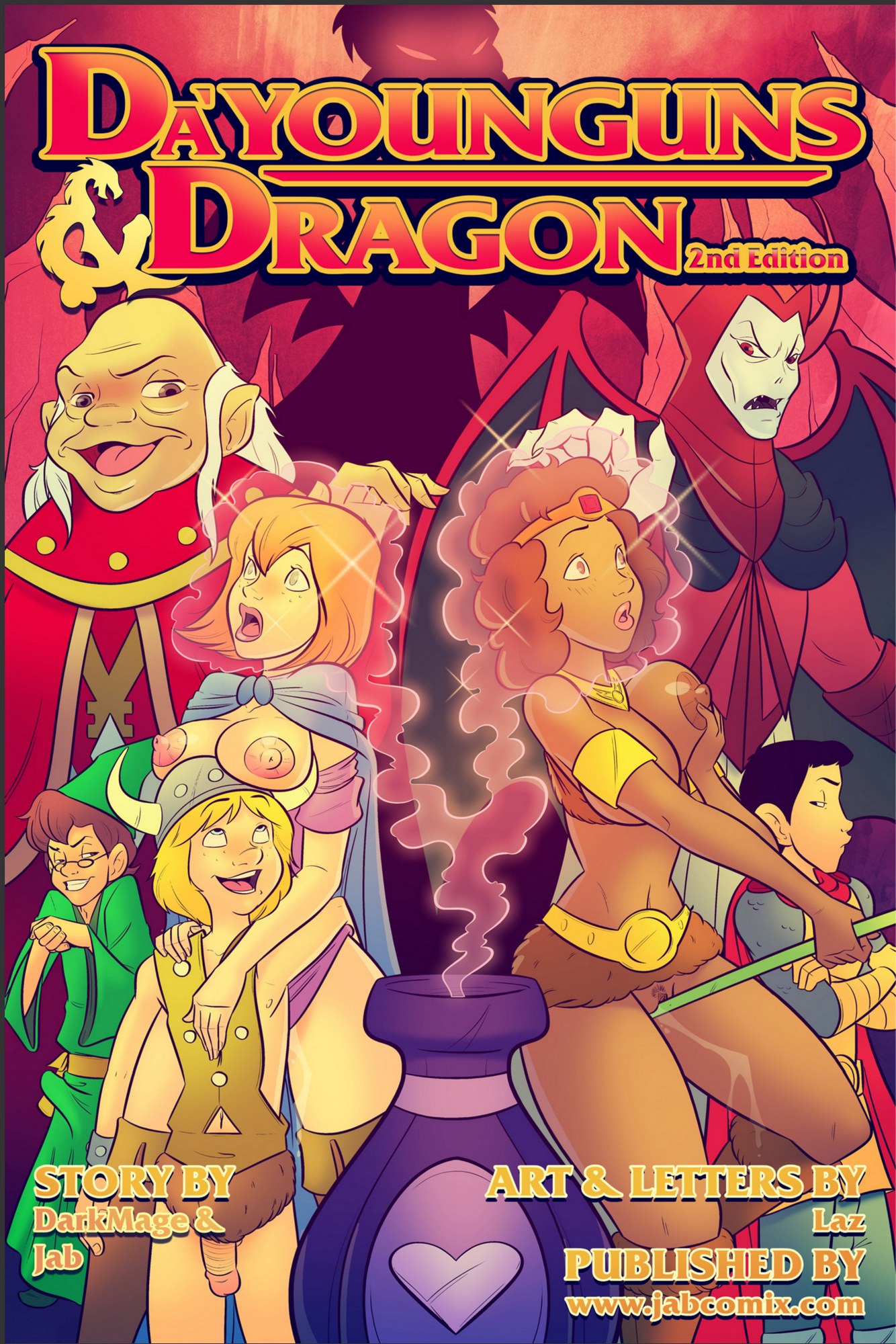 SureFap xxx porno Dungeons & Dragons - [JabComix] - Da’Younguns and Dragon 2nd Edition