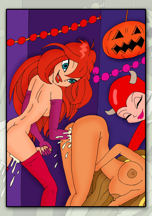 SureFap xxx porno Winx Club - [CartoonValley] - The Girls Of Winx Enjoy A Lusty Halloween Orgy