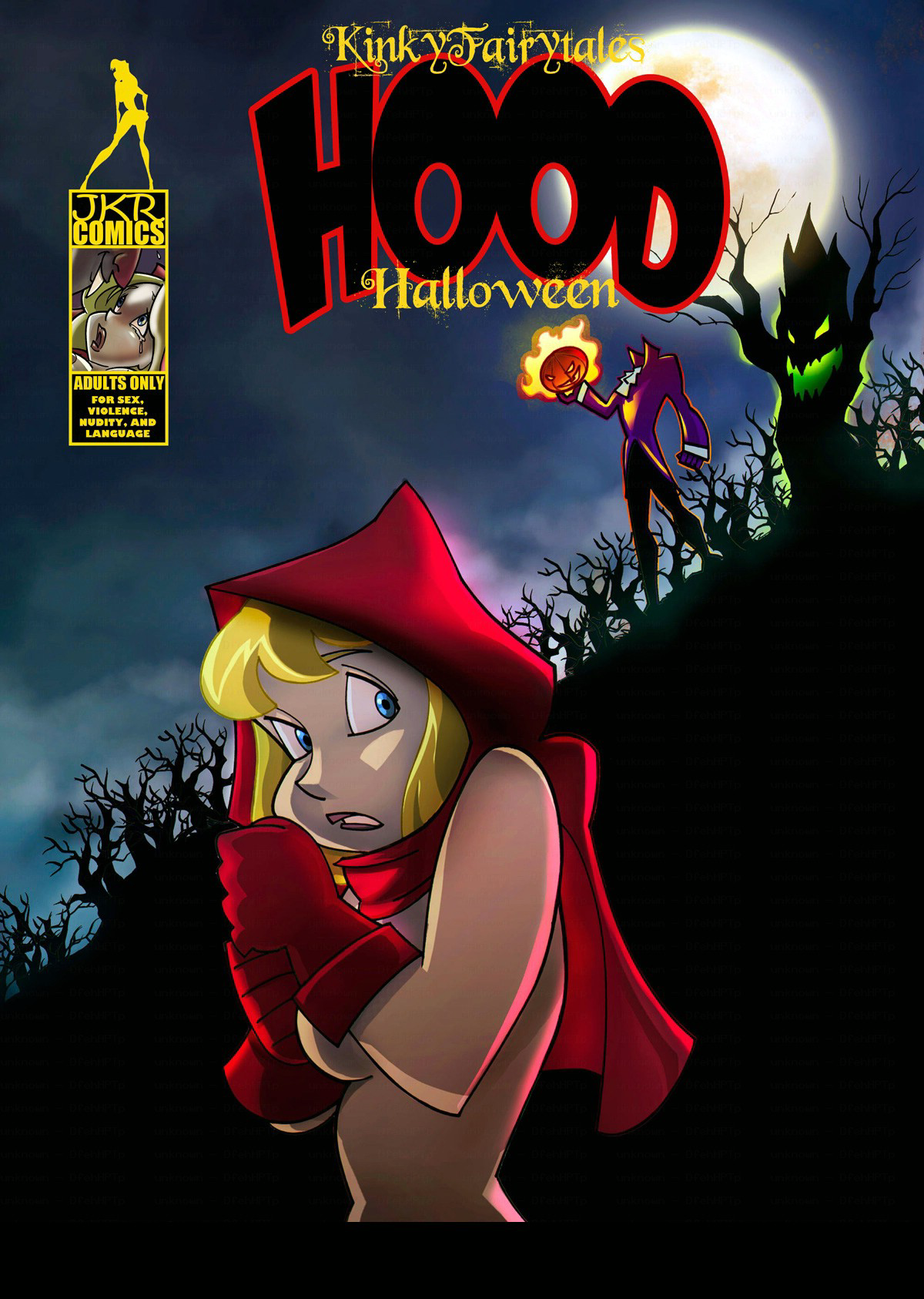 SureFap xxx porno Little Red Riding Hood - [JKRcomix] - KinkyFairytales Hood 4: Halloween