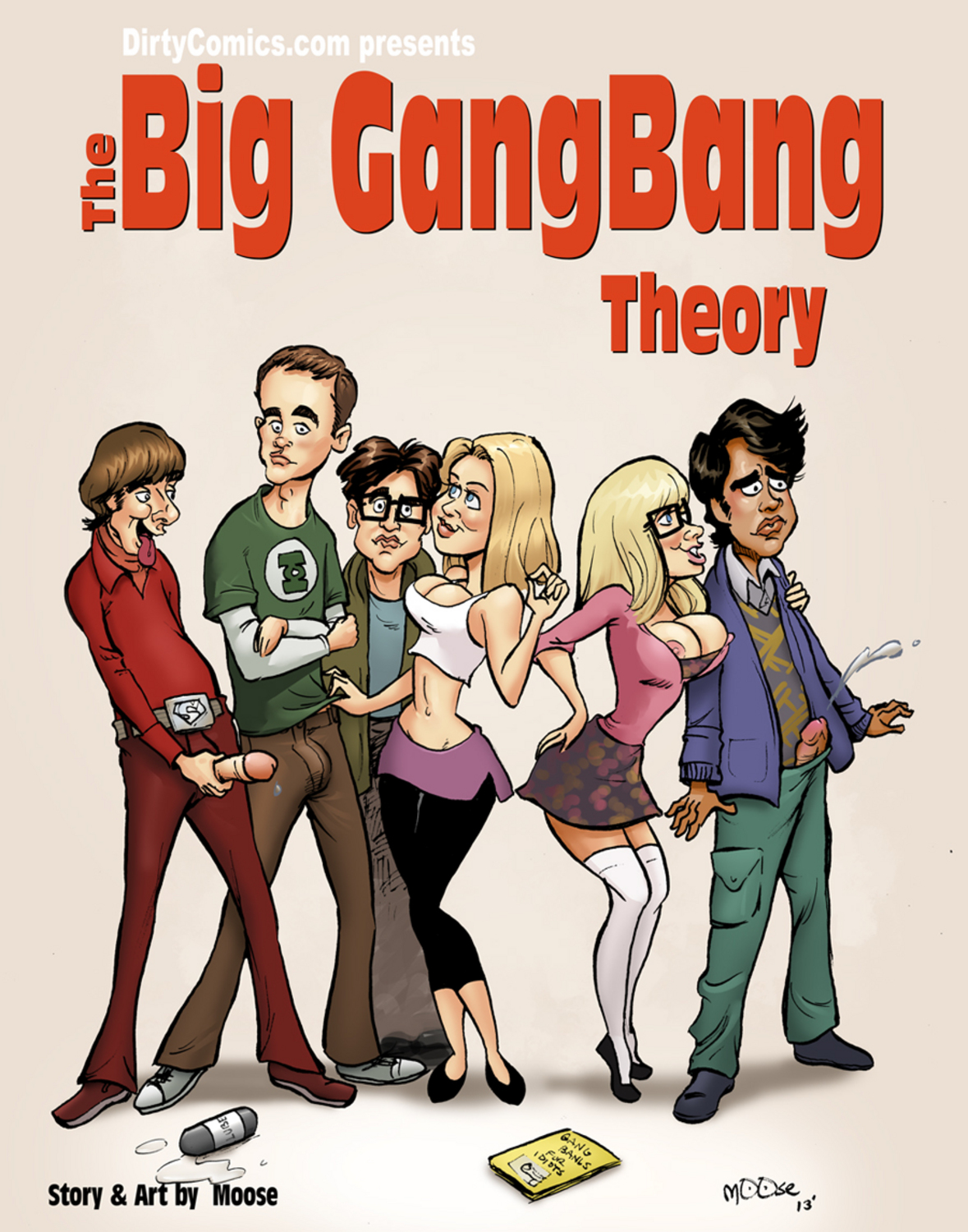 SureFap xxx porno The Big Bang Theory - [DirtyComics][Moose] - The Big Gang Bang Theory 1