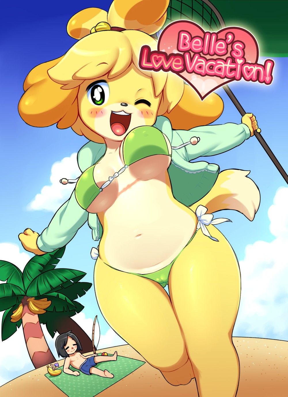Tarzan Sexy Animal - Animal Crossing - [Shortcake Jam (NeoPop, Rinfu, Pitaya)] - Belle's Love  Vacation! xxx | SureFap