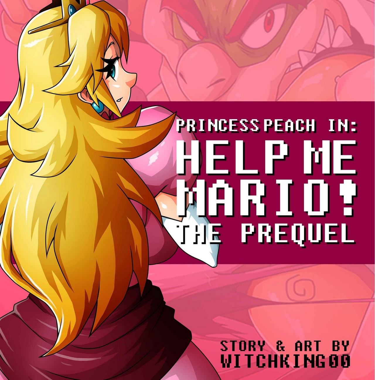 SureFap xxx porno Super Mario Bros - [Witchking00] - Princess Peach in Help Me Mario! The Prequel