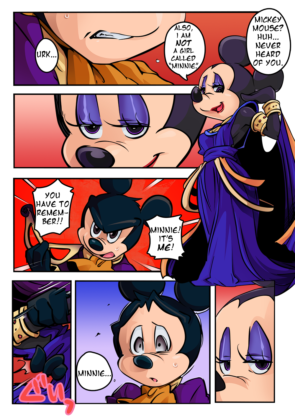 Mickey Mouse Cartoon - Mickey Mouse - [hentaib] - Mickey and the Queen (Color) xxx | SureFap