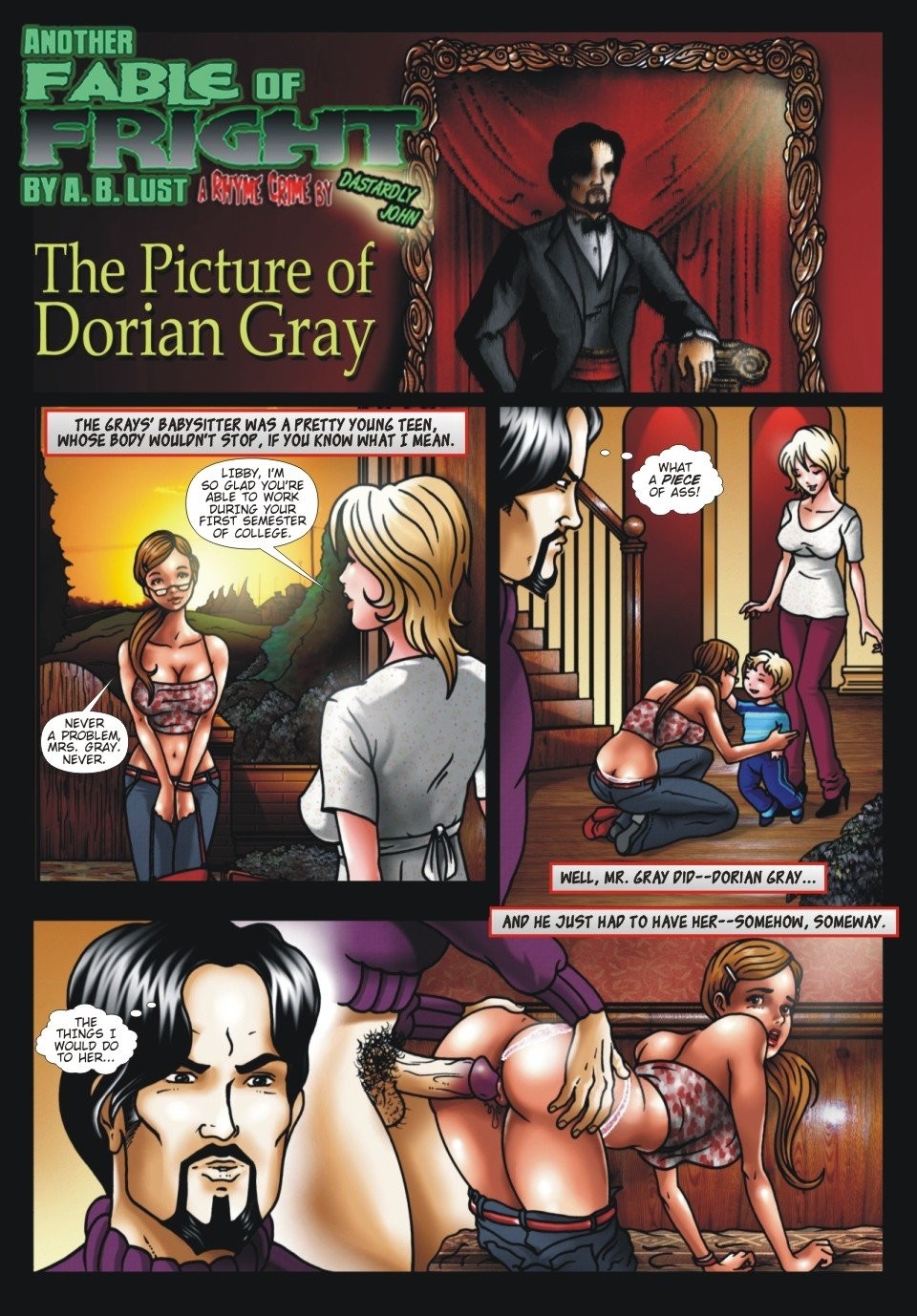 SureFap xxx porno The Picture of Dorian Gray - [HorrorBabeCentral][A.B. Lust] - Another Fable of Fright - The Picture of Dorian Gray Part 1 of 4