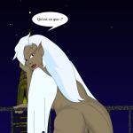 Gargoyles - [Fab3716] - Delilah Posing Under The Night Sky