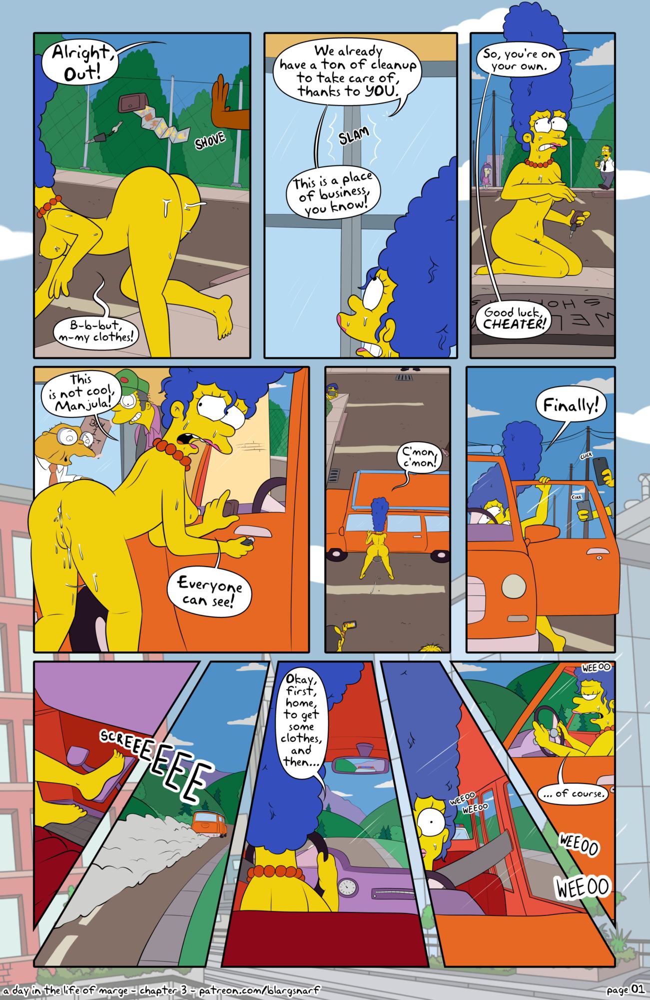 SureFap xxx porno The Simpsons - [Blargsnarf] - A Day in the Life of Marge - Chapter 3