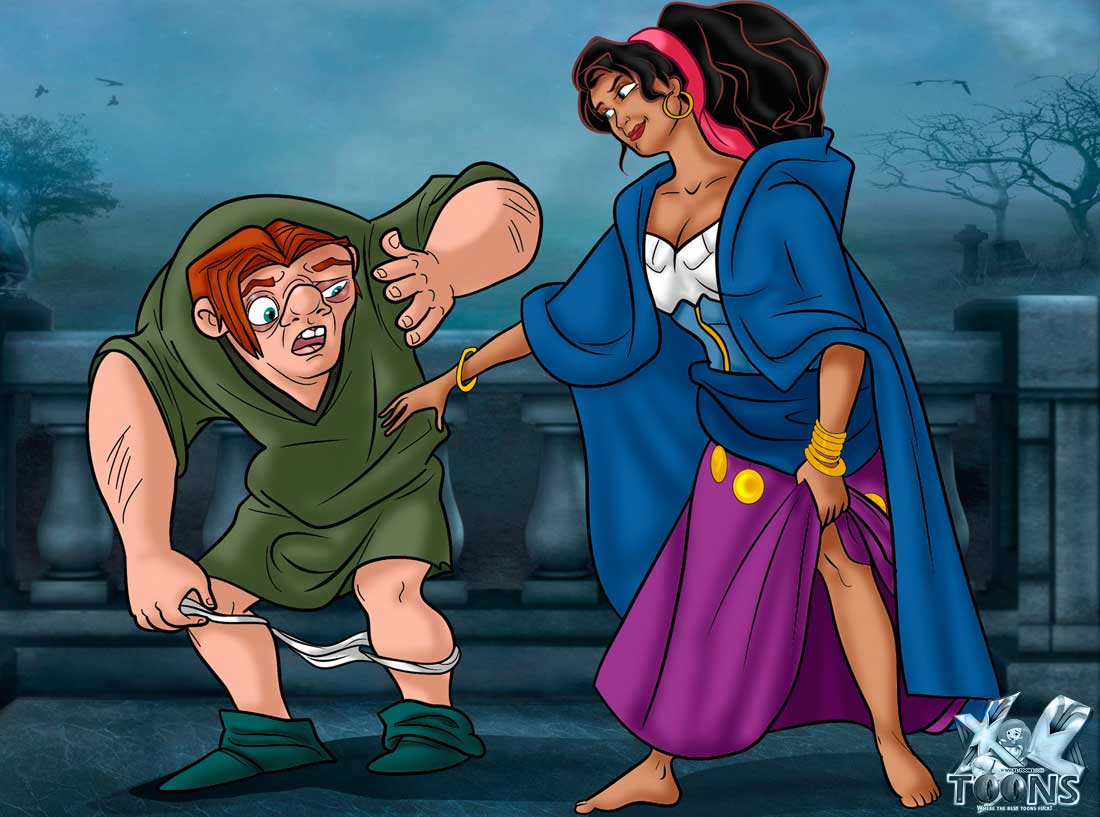 SureFap xxx porno The Hunchback of Notre-Dame - [XL-Toons] - Esmeralda Has a Hot Sexual Encounter With Her Hunchbacked Lover
