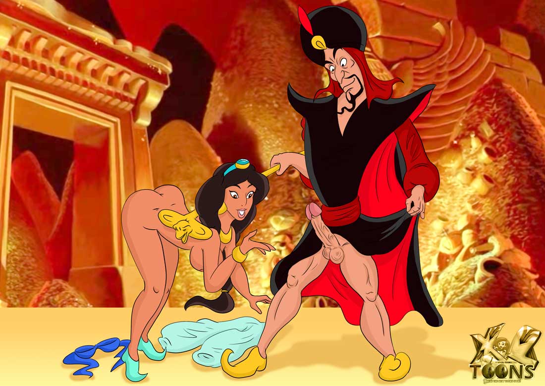 Aladdin - [XL-Toons] - Jasmine Getting Her Tight Butthole Fucked By The  Evil Jafar xxx | SureFap