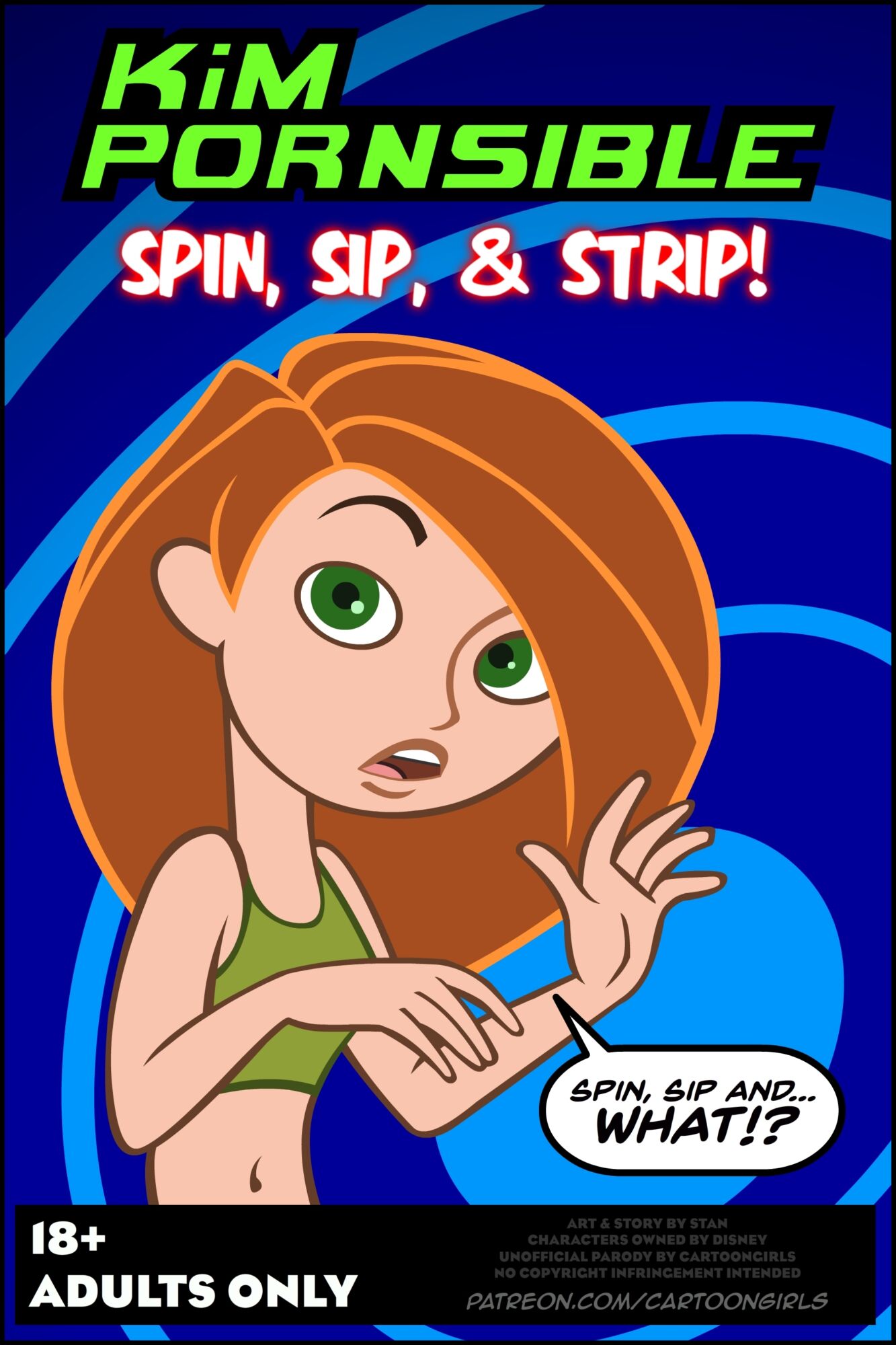 SureFap xxx porno Kim Possible - [Stan] - Kim Possible Spin, Sip & Strip!