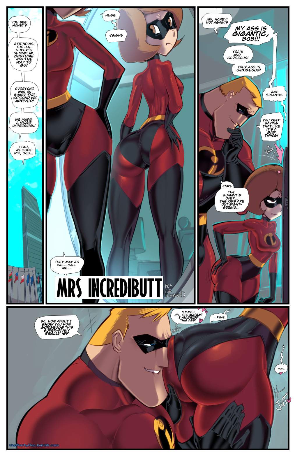 SureFap xxx porno The Incredibles - [Fred Perry] - Mrs Incredibutt (#8of8)