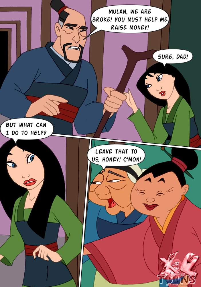 SureFap xxx porno Mulan - [XL-Toons] - Mulan's Stories Part 1 - Mulan Gives a Hot Blowjob!