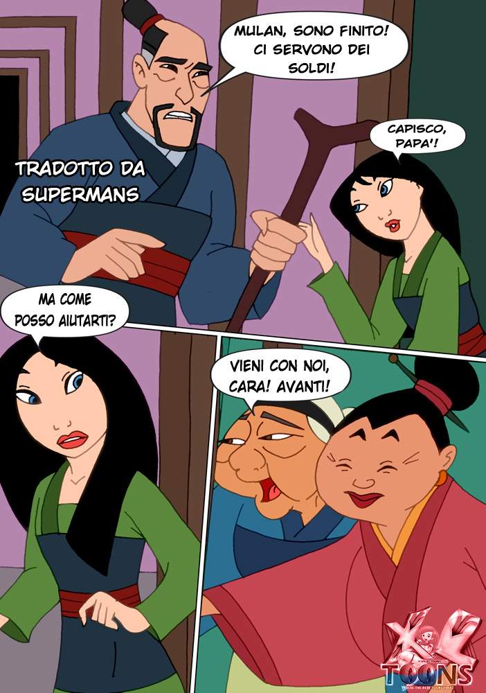 SureFap xxx porno Mulan - [XL-Toons] - Mulan's Stories Part 1 - Mulan Gives a Hot Blowjob!