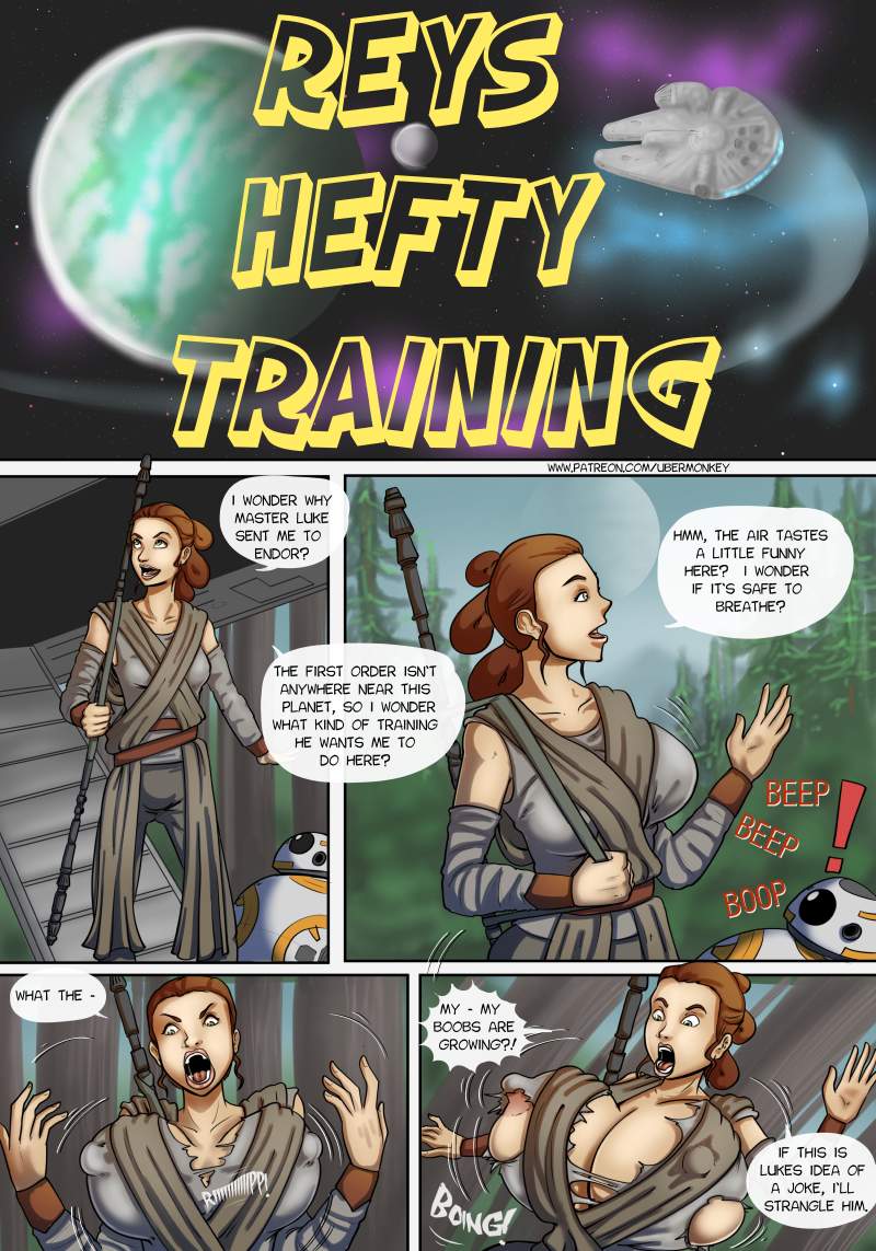 SureFap xxx porno Star Wars - [UberMonkey] - Reys Hefty Training