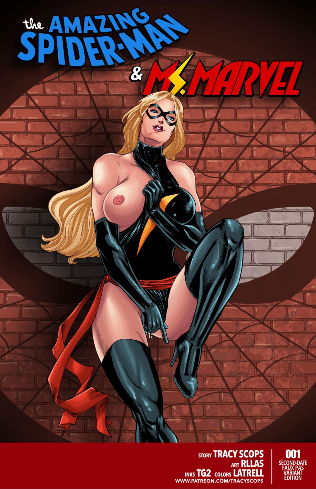 SureFap xxx porno Marvel Universe & Marvel Comics - [Tracy Scops] - The Amazing Spider-Man & Ms. Marvel