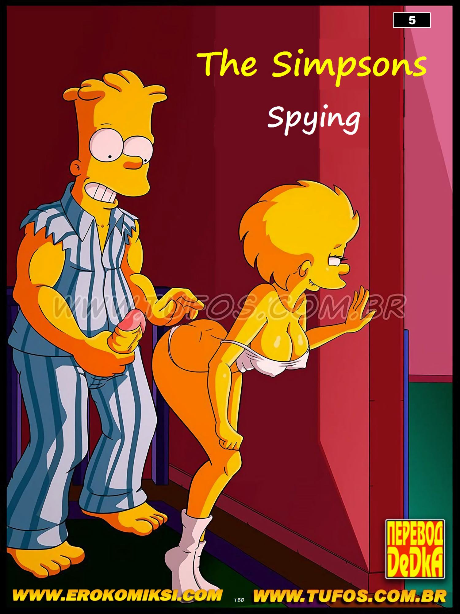 SureFap xxx porno The Simpsons - [Tufos] - Os Simptoons 005 - Espiando Atrás Da Porta