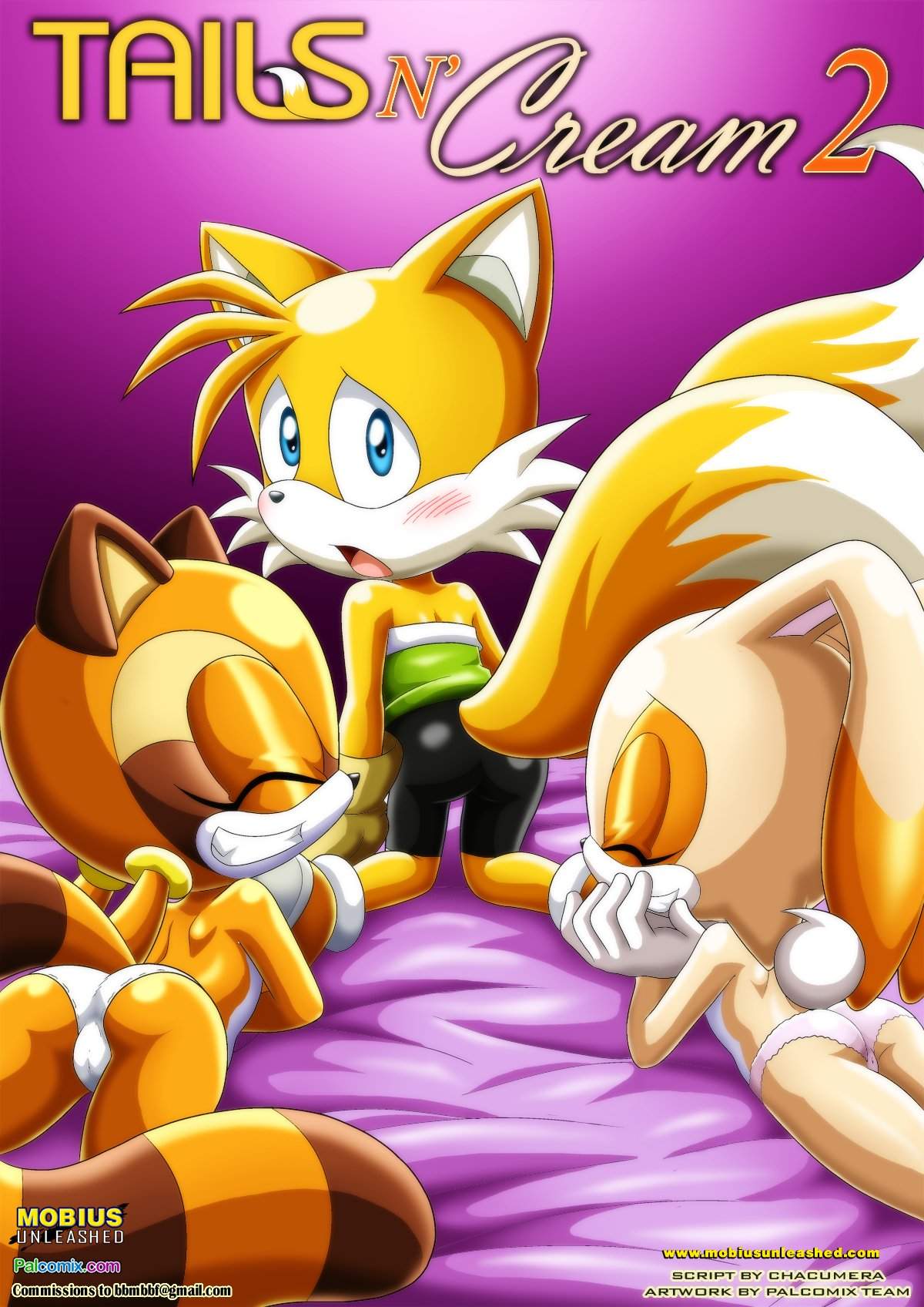 SureFap xxx porno Sonic - Palcomix Mobius Unleashed - Tails n' Сream 2...