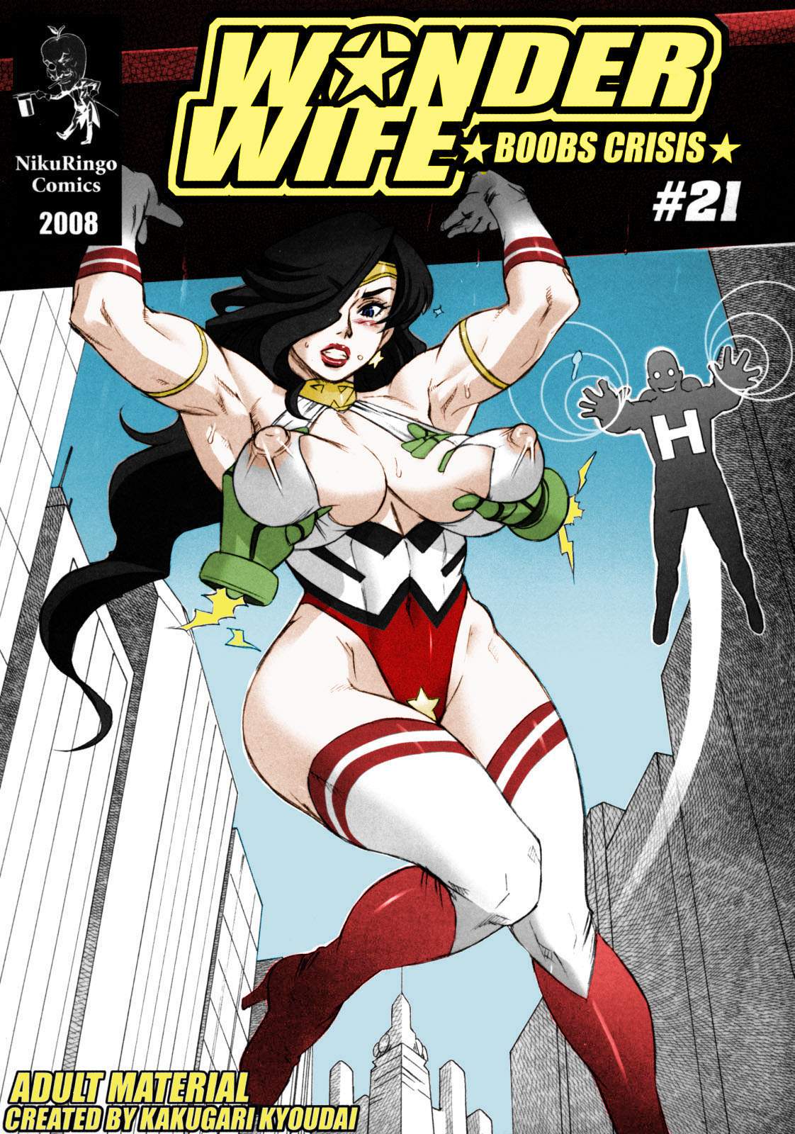 SureFap xxx porno Wonder Woman - [Nikuringo] - Wonder Wife: Boobs Crisis #21