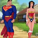 Justice League - [Online SuperHeroes][Max] - Wonder Woman And Superman Enjoy A Hardcore Countryside Fuck Together!