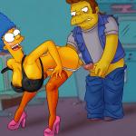 The Simpsons - [XL-Toons] - Marge Having Kinky Sex With Naughty Snake