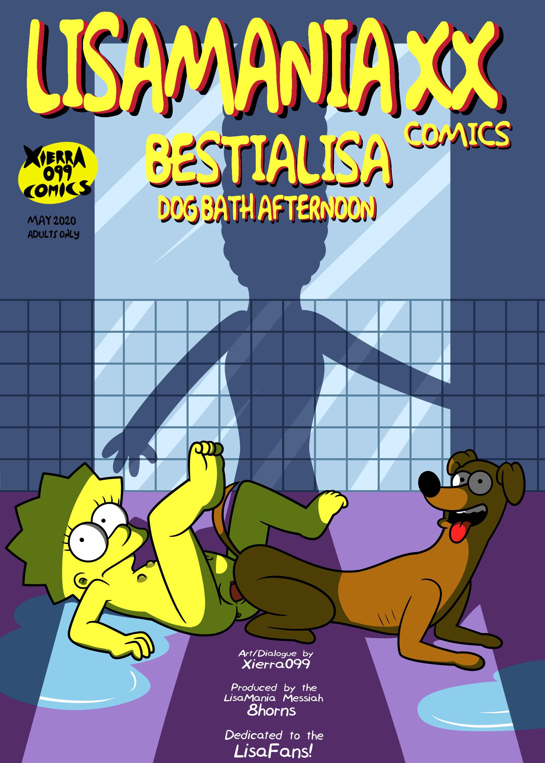 Simpsons Dog Porn - The Simpsons - [Xierra099] - LISAMANIA XX Comics: BESTIALISA Dog Bath  Afternoon xxx | SureFap