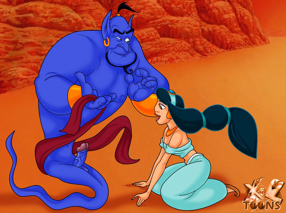 SureFap xxx porno Aladdin - [XL-Toons] - Genie Takes Great Oral And Sexual Pleasure From Jasmine