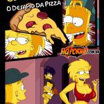 The Simpsons - [HQ porno] - Simpsexys HQ 05 - O Desafio da Pizza