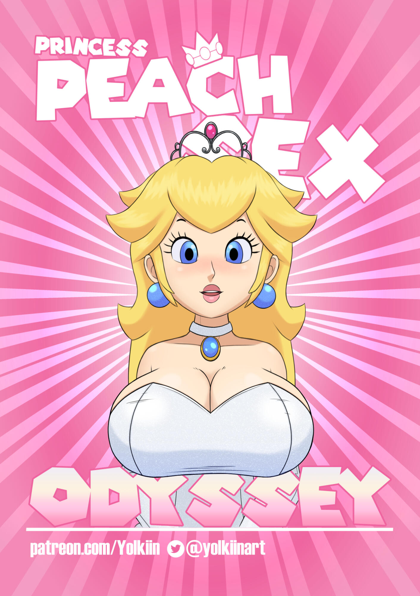 SureFap xxx porno Super Mario Bros - [Yolkiin] - Peach Sex Odyssey