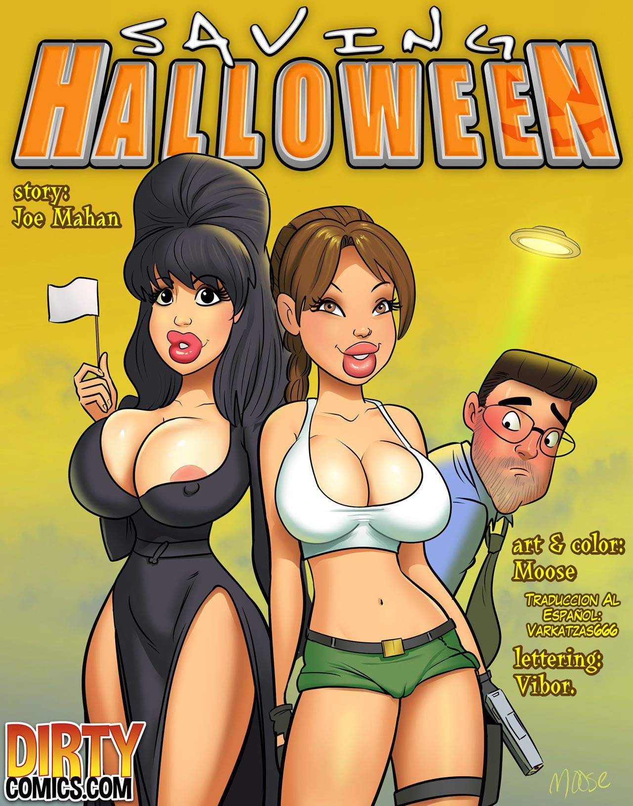 SureFap xxx porno Crossover - [Dirtycomics] - Saving Halloween
