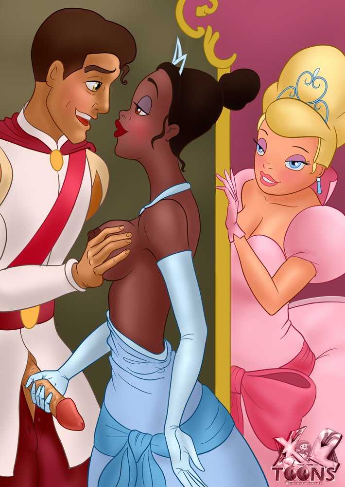 SureFap xxx porno The Princess And The Frog - [XL-Toons] - Tiana Has A Threesome With Some Friends