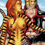 Marvel Universe & Marvel Comics - [Leandro Comics][Gallery66] - Tigra Gets Wild And Kinky With The Black Knight’s Meat Sword