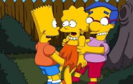 The Simpsons - [Comics-Toons] - Bart & Milhouse Fucks Lisa xxx porno